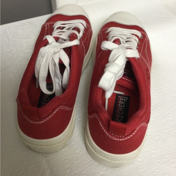 Skechers Roadies True Roots, Womans 8, Red - Picture 4 of 10